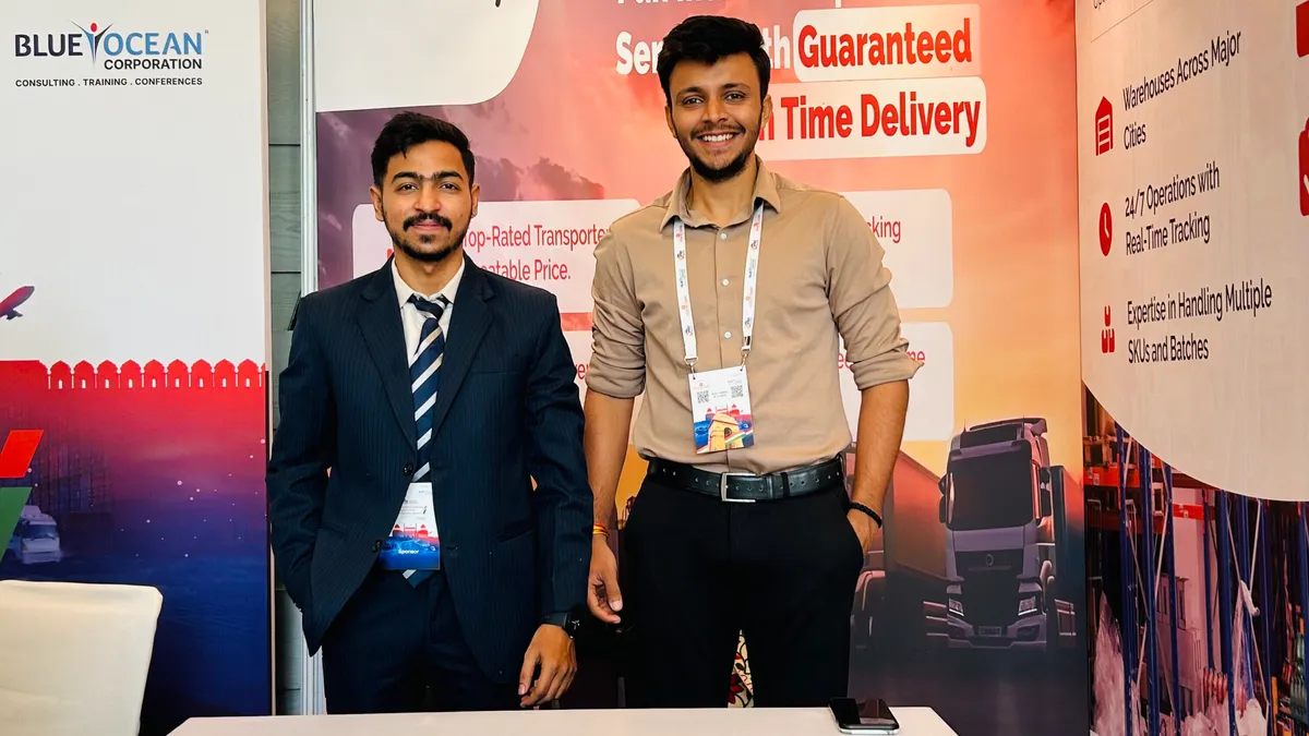 AAJ SCM team engaging with attendees at their booth during IPSC 2025
