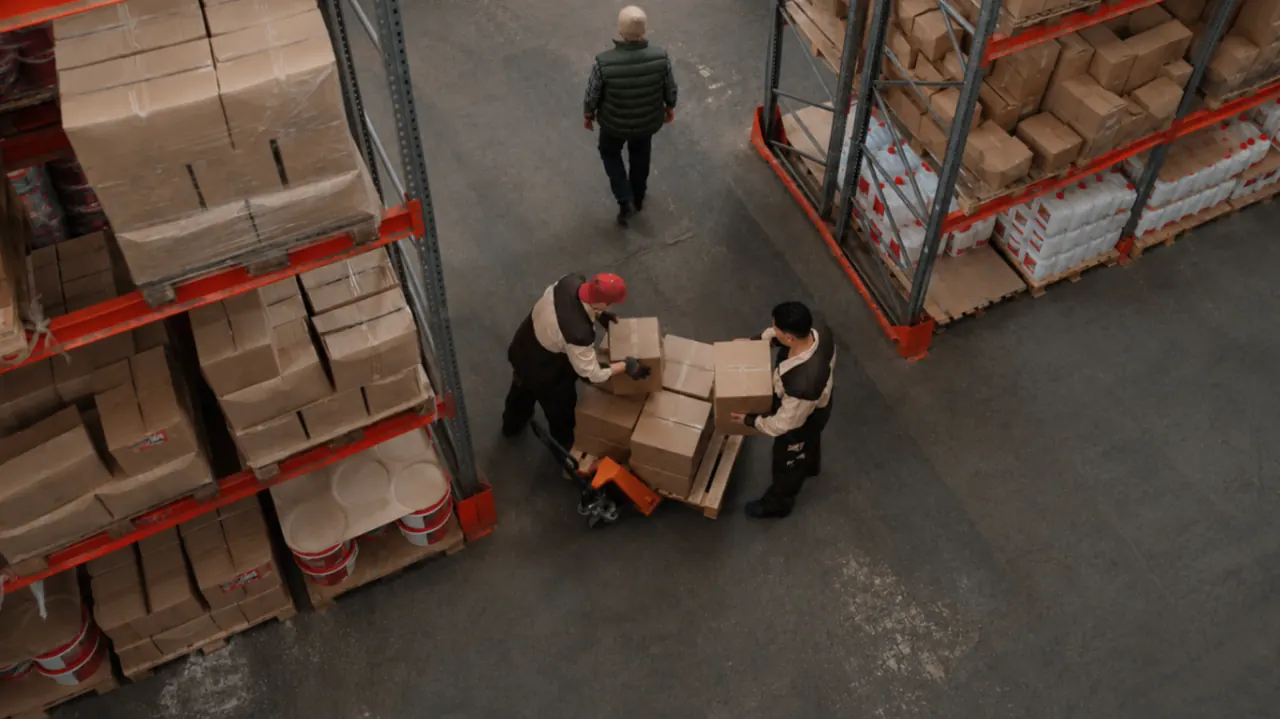 AAJ SCM Delhi warehouse operations