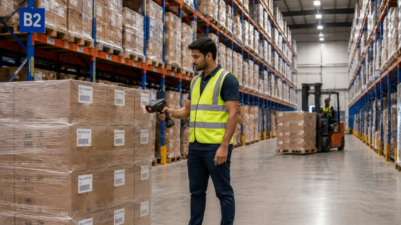 AAJ SCM Sonipat warehouse operations